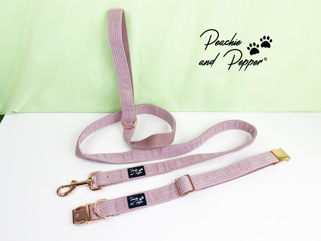 Collar & Leash Sets by Peachie and Pepper